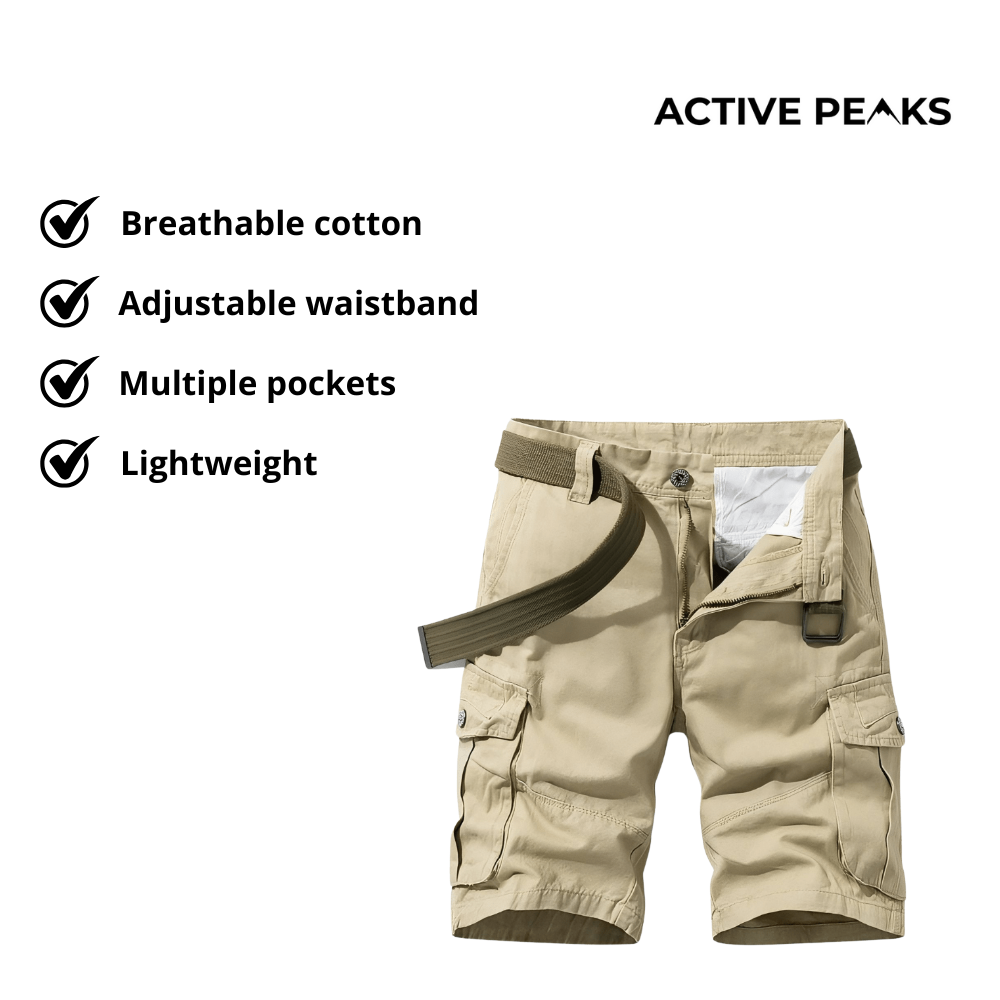 Lightweight Durable Hiking Shorts for Men