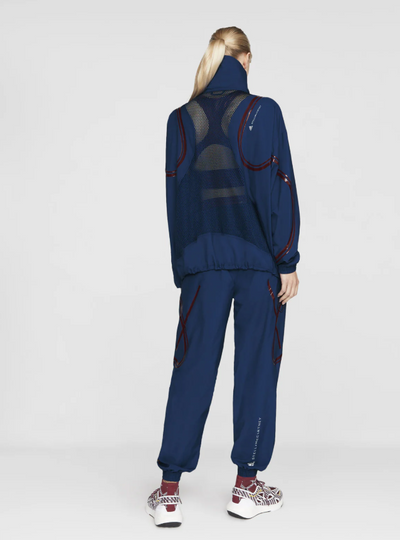 Women’s Training Jacket – Lightweight Windbreaker with Mesh Back and Reflective Details