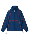 Women’s Training Jacket – Lightweight Windbreaker with Mesh Back and Reflective Details