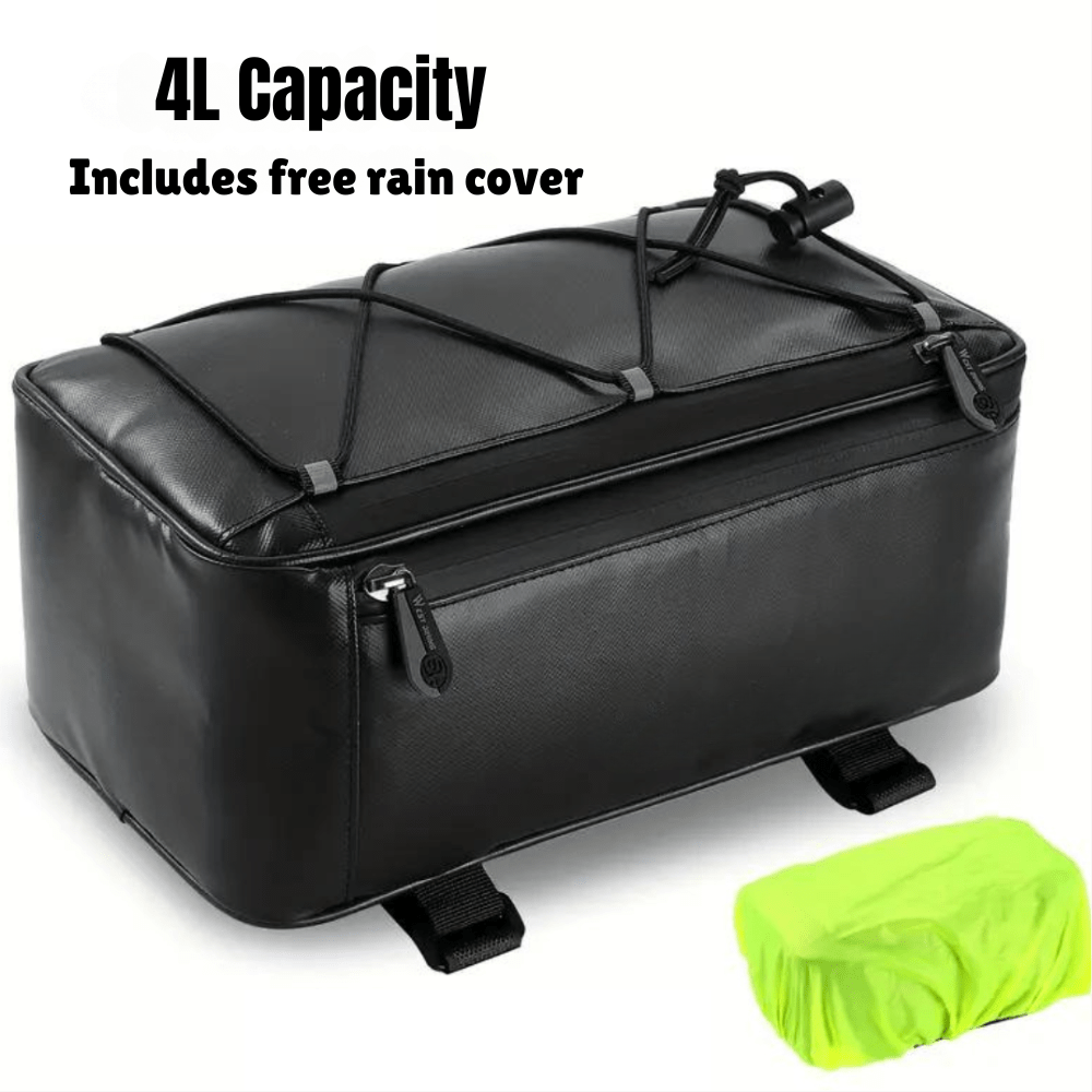 Water-Resistant Bike Pannier – Large Capacity & Reflective Trim