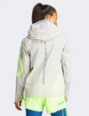 Women’s Running Jacket – Lightweight Hooded Windbreaker with Reflective Trim