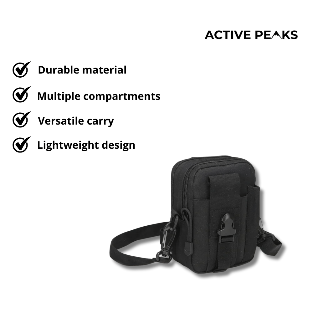 Water-Resistant Outdoor Waist Bag – Lightweight and Durable for Hiking