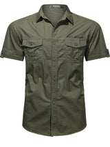 Breathable Cotton Outdoor Shirt for Men
