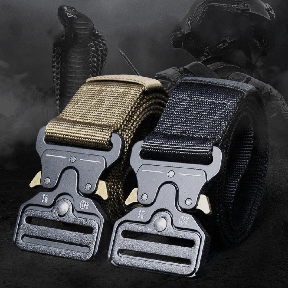 Adjustable Quick-Release Tactical Belt