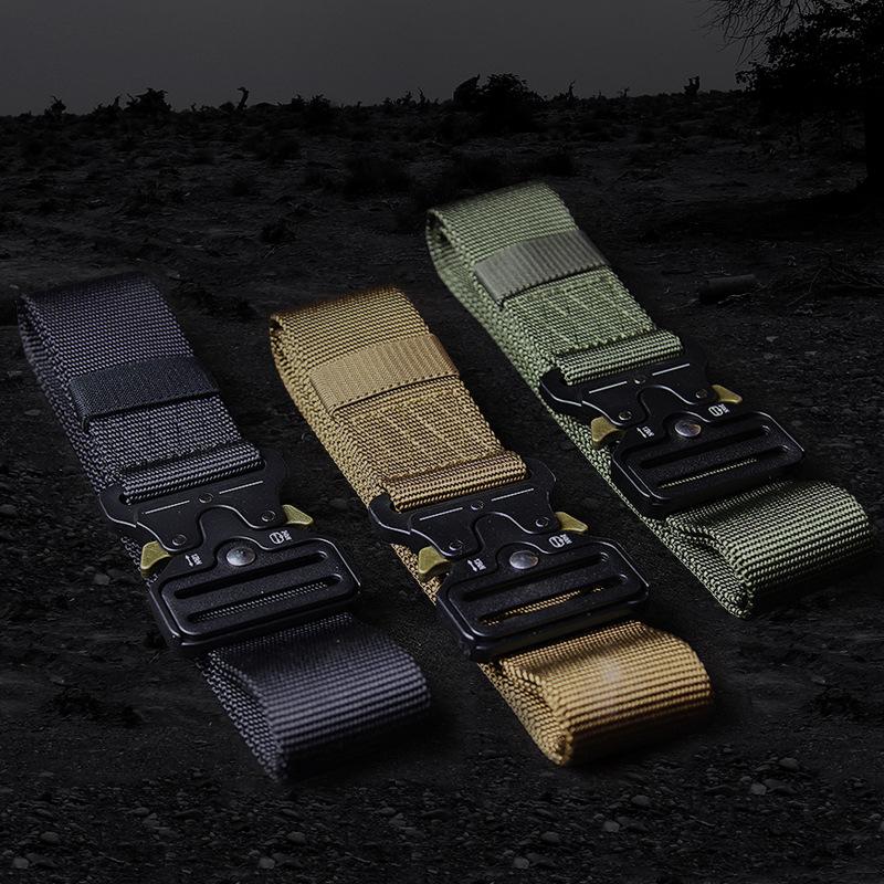 Adjustable Quick-Release Tactical Belt