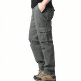 Breathable Hiking Trousers with Cargo Pockets