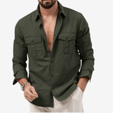 Breathable Convertible Hiking Shirt for Men