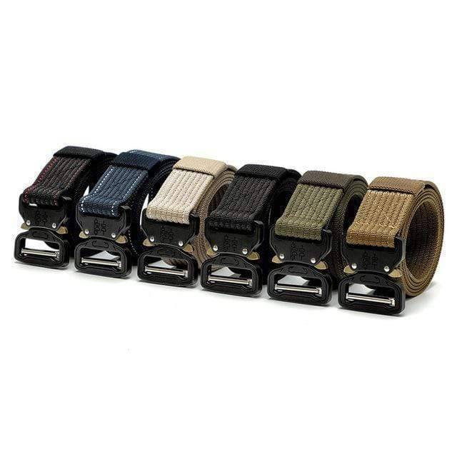 Adjustable Tactical Belt – Durable Nylon Outdoor Utility Fit