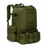 Water-Resistant and Rugged 50L Tactical Backpack