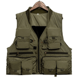 Breathable Quick-Dry Fishing Vest with Multiple Pockets