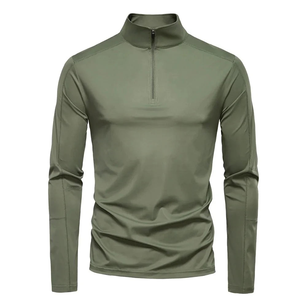 Breathable Long-Sleeve Hiking Shirt with UV Protection