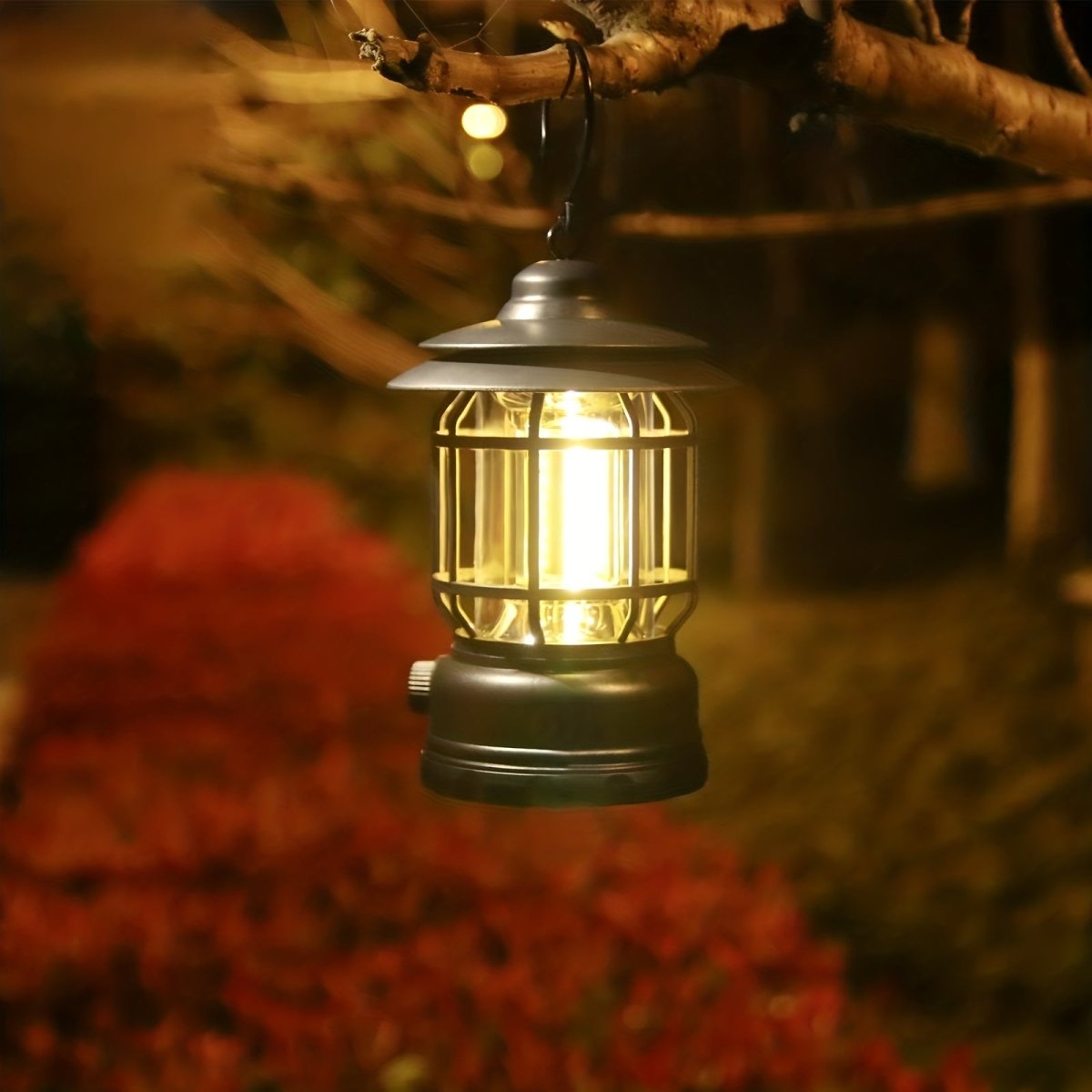 Rechargeable LED Camping Lantern with Adjustable Brightness