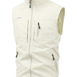 Lightweight Multi-Pocket Outdoor Gilet for Men