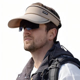 Breathable Hiking Cap with Integrated Visor and Sunglasses