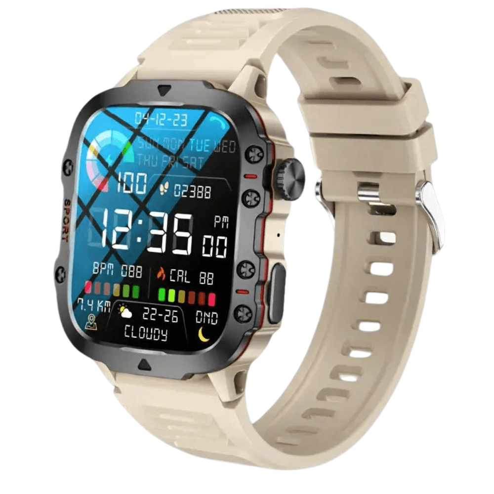 Outdoor Smartwatch – Durable and Waterproof Fitness Tracker