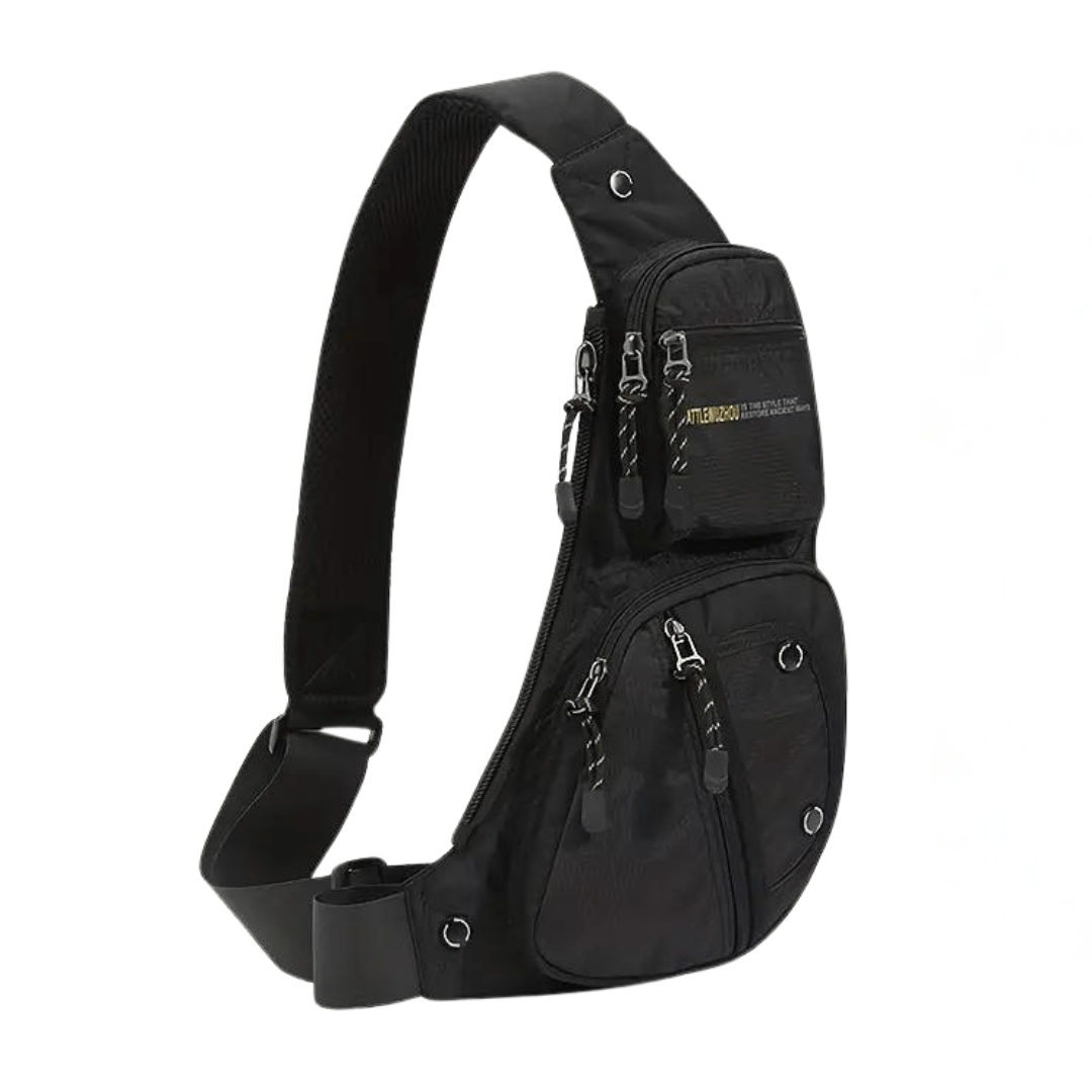 Weather-Resistant Crossbody Bag with Secure Compartments