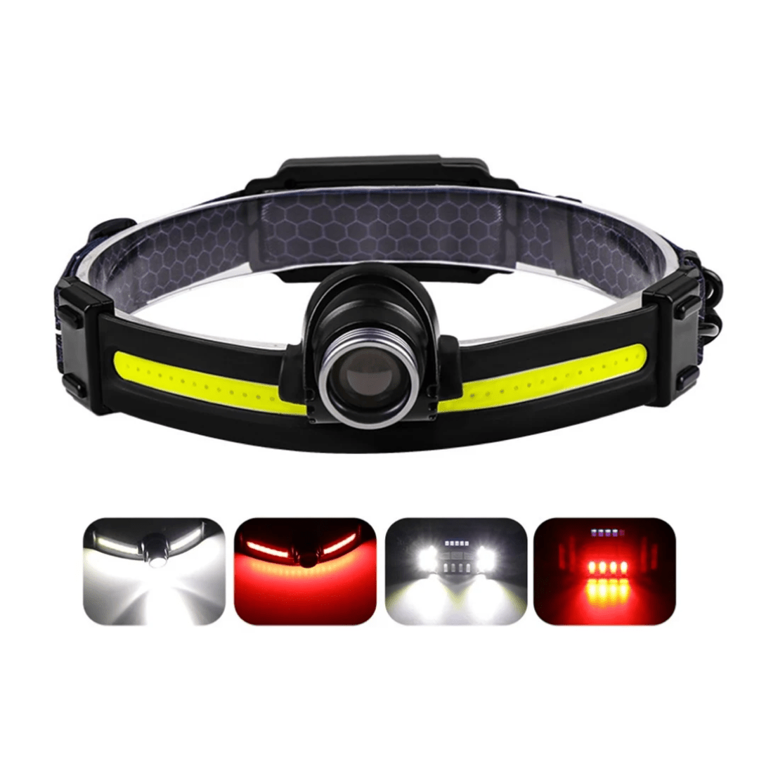 Rechargeable Waterproof LED Head Torch