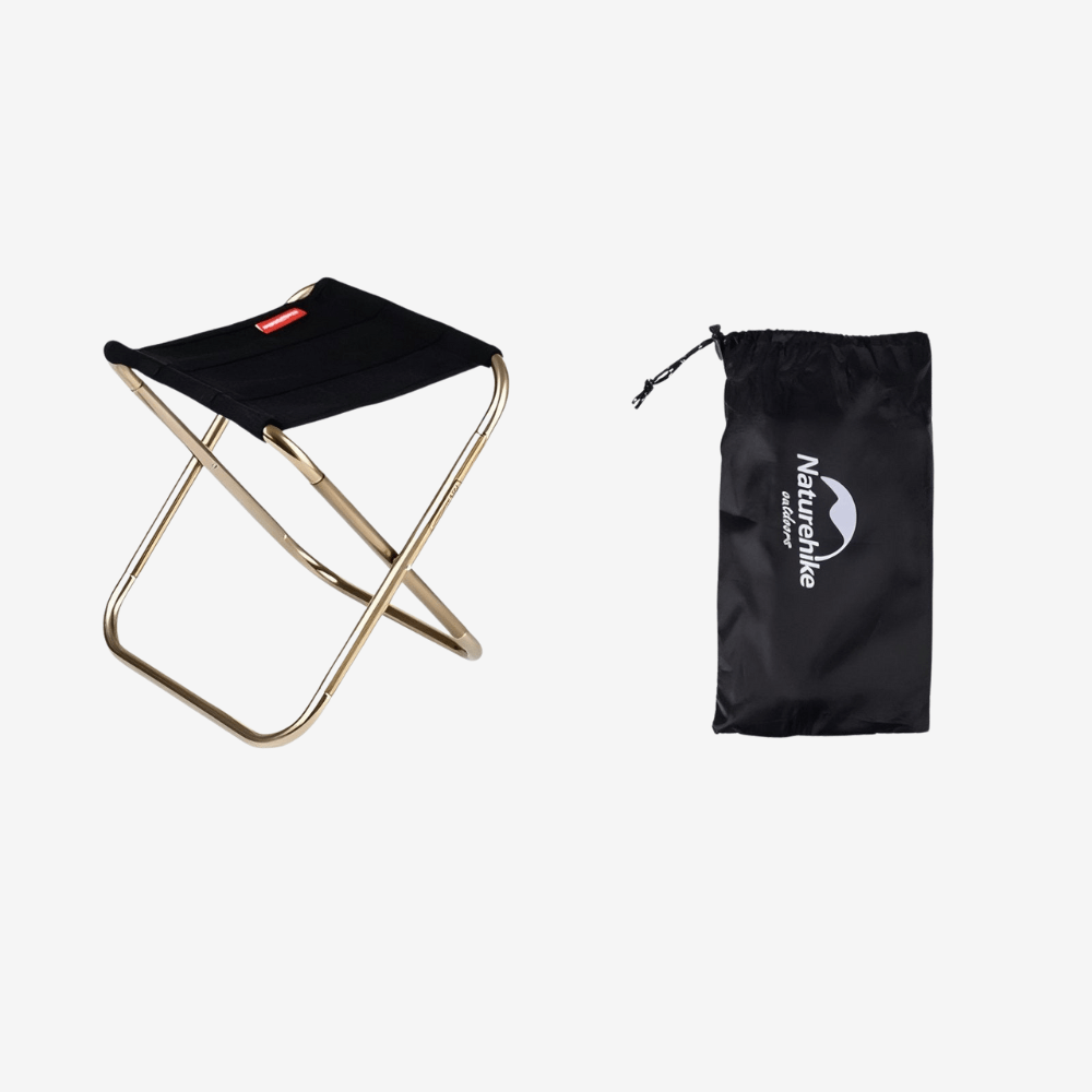 Lightweight Foldable Hiking Stool with Aluminium Frame