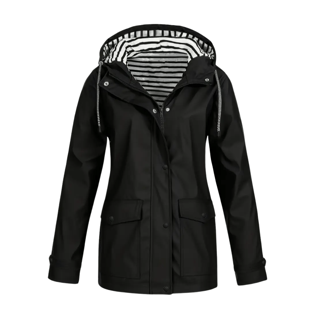 Women’s Waterproof Windproof Jacket with Hood