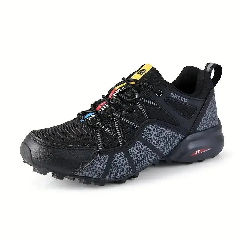 Breathable Men’s Hiking Shoes with Reinforced Sole