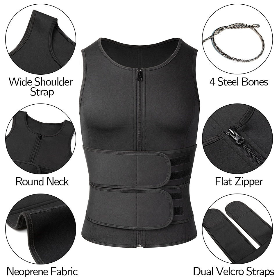 Compression Training Vest for Men – Lightweight & Breathable