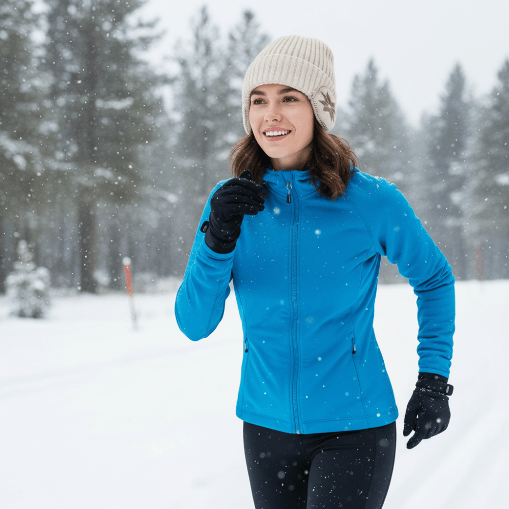 Knitted Winter Hat with Ear Flaps