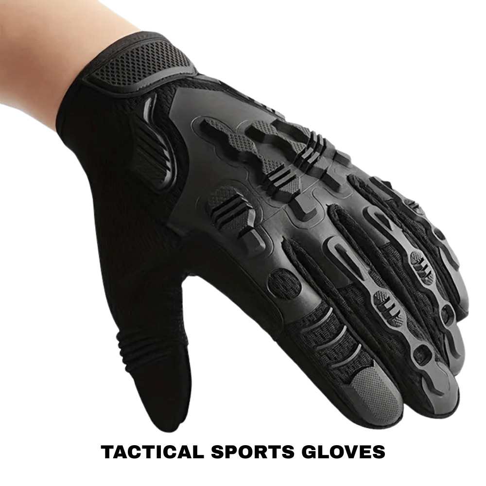 Breathable Full-Finger Tactical Gloves for Outdoor Use