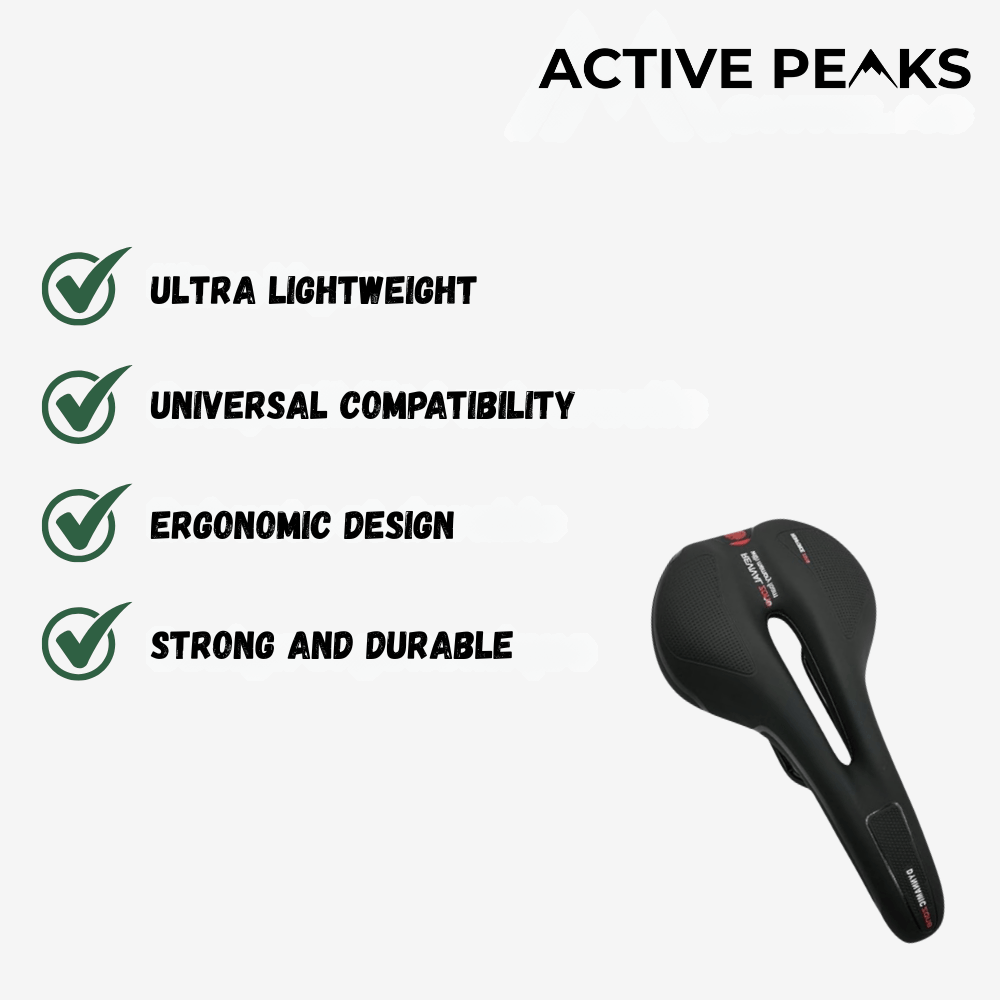 Ergonomic Bike Saddle – Gel-Padded & Wear-Resistant