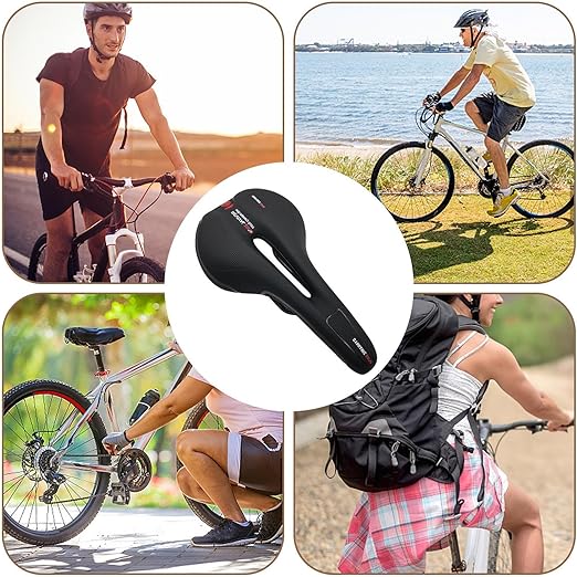 Ergonomic Bike Saddle – Gel-Padded & Wear-Resistant
