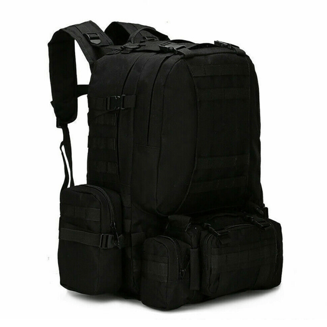 Water-Resistant and Rugged 50L Tactical Backpack