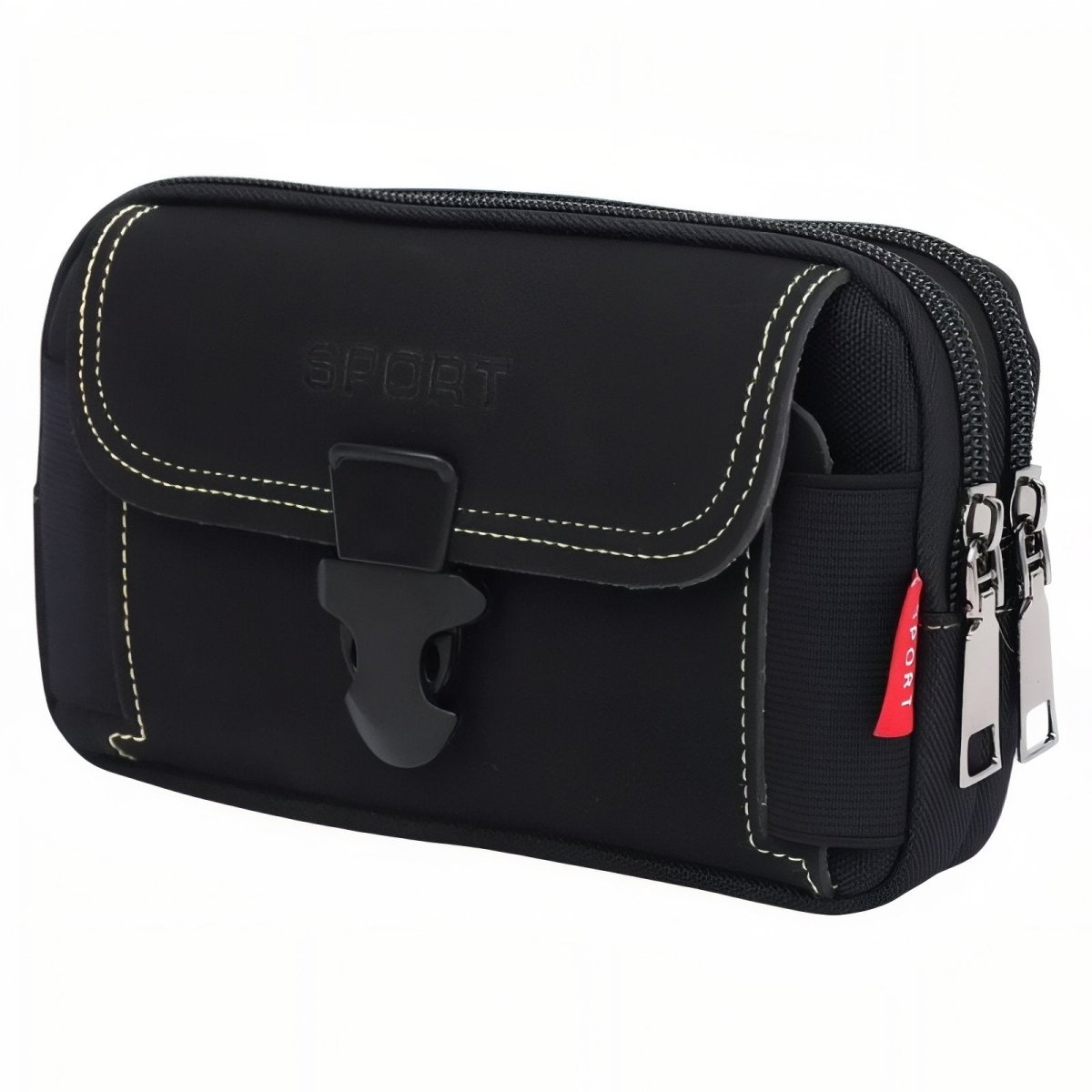 Durable Compact Hiking Pouch with Belt Attachment