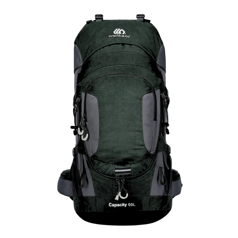 Weather-Resistant 60L Hiking Backpack for Outdoor Adventures