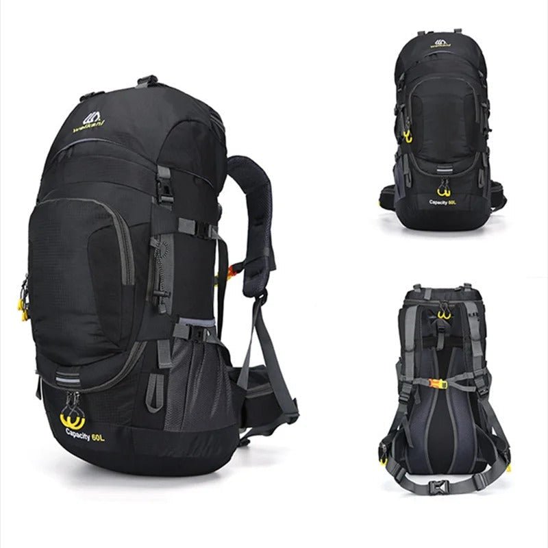 Weather-Resistant 60L Hiking Backpack for Outdoor Adventures