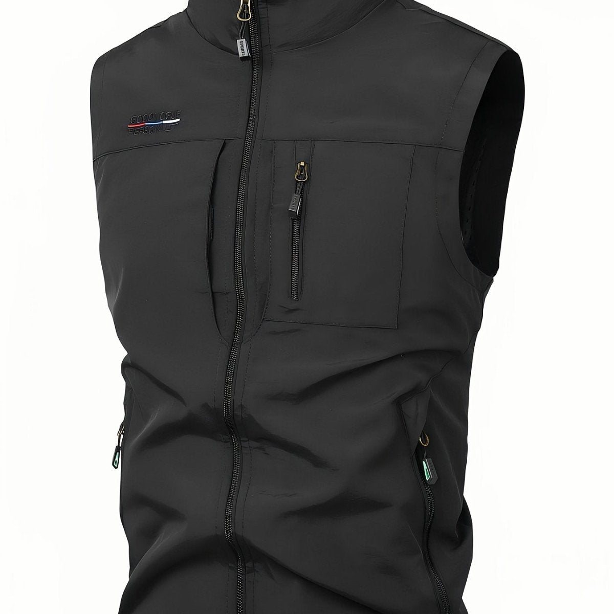 Lightweight Multi-Pocket Outdoor Gilet for Men