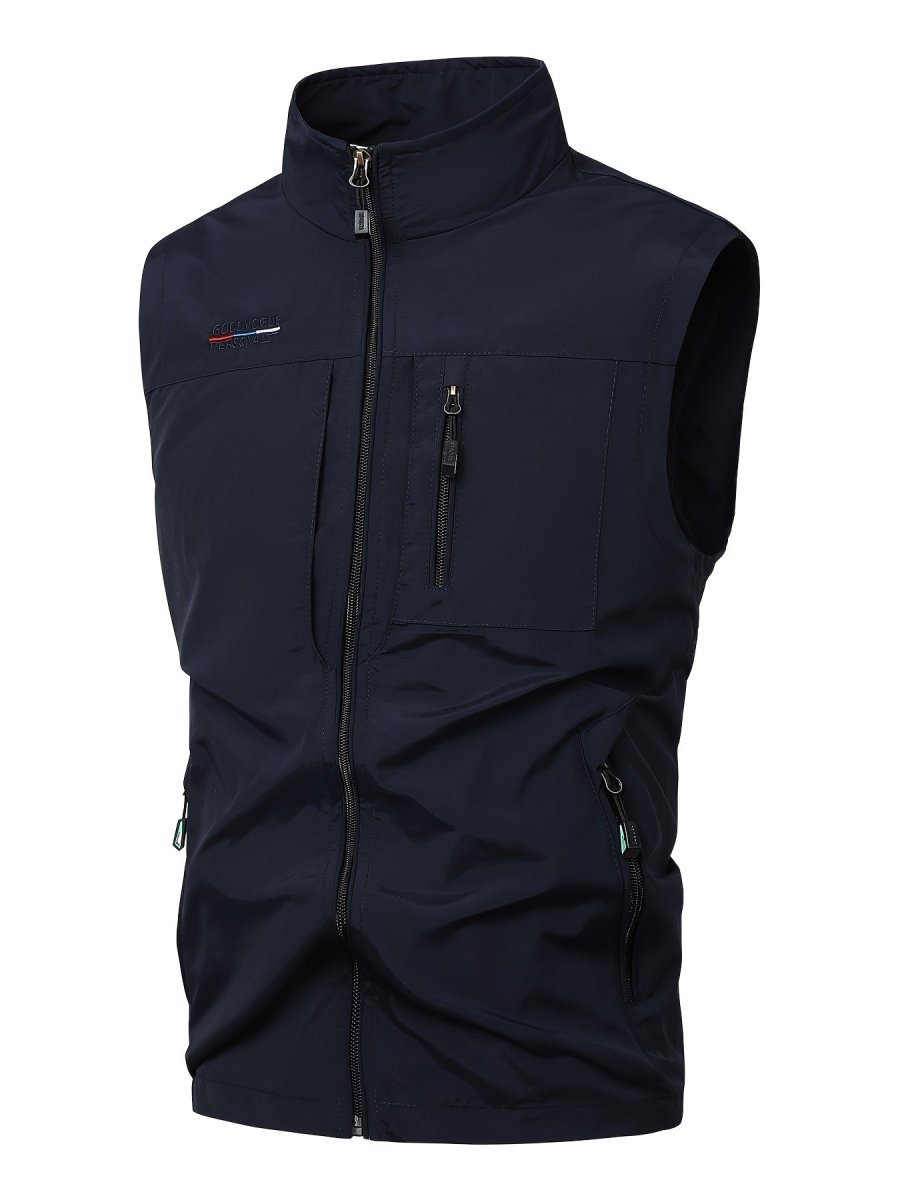 Lightweight Multi-Pocket Outdoor Gilet for Men