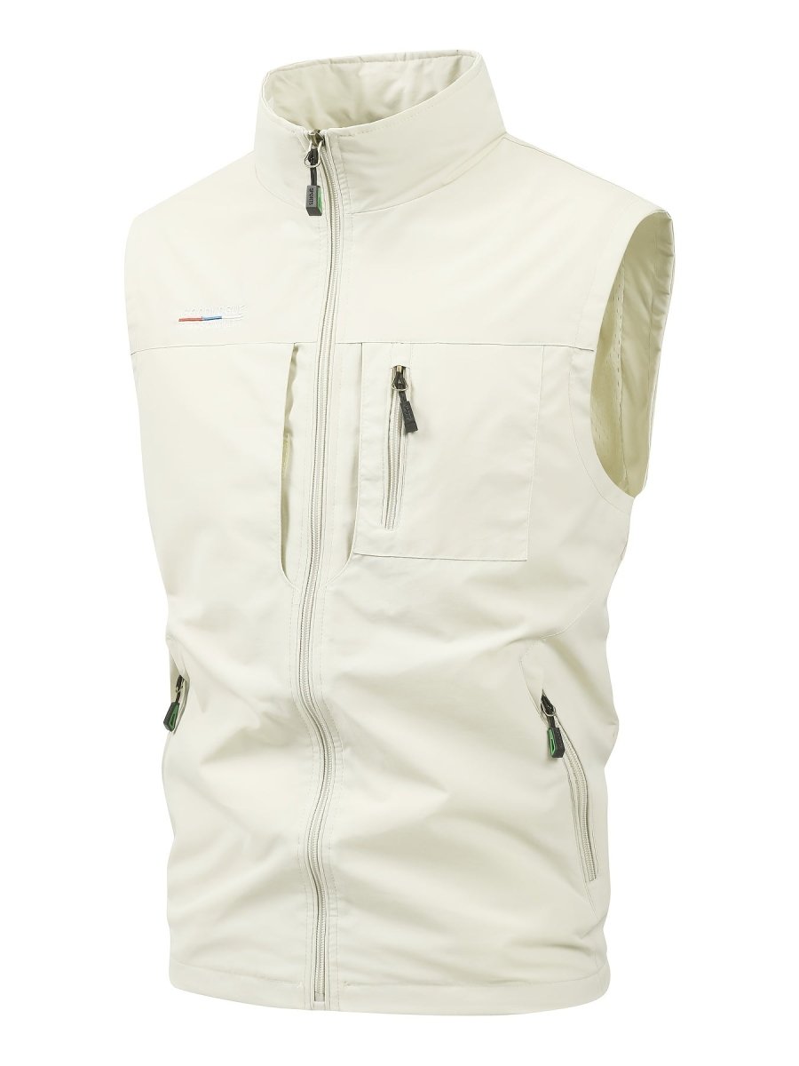 Lightweight Multi-Pocket Outdoor Gilet for Men