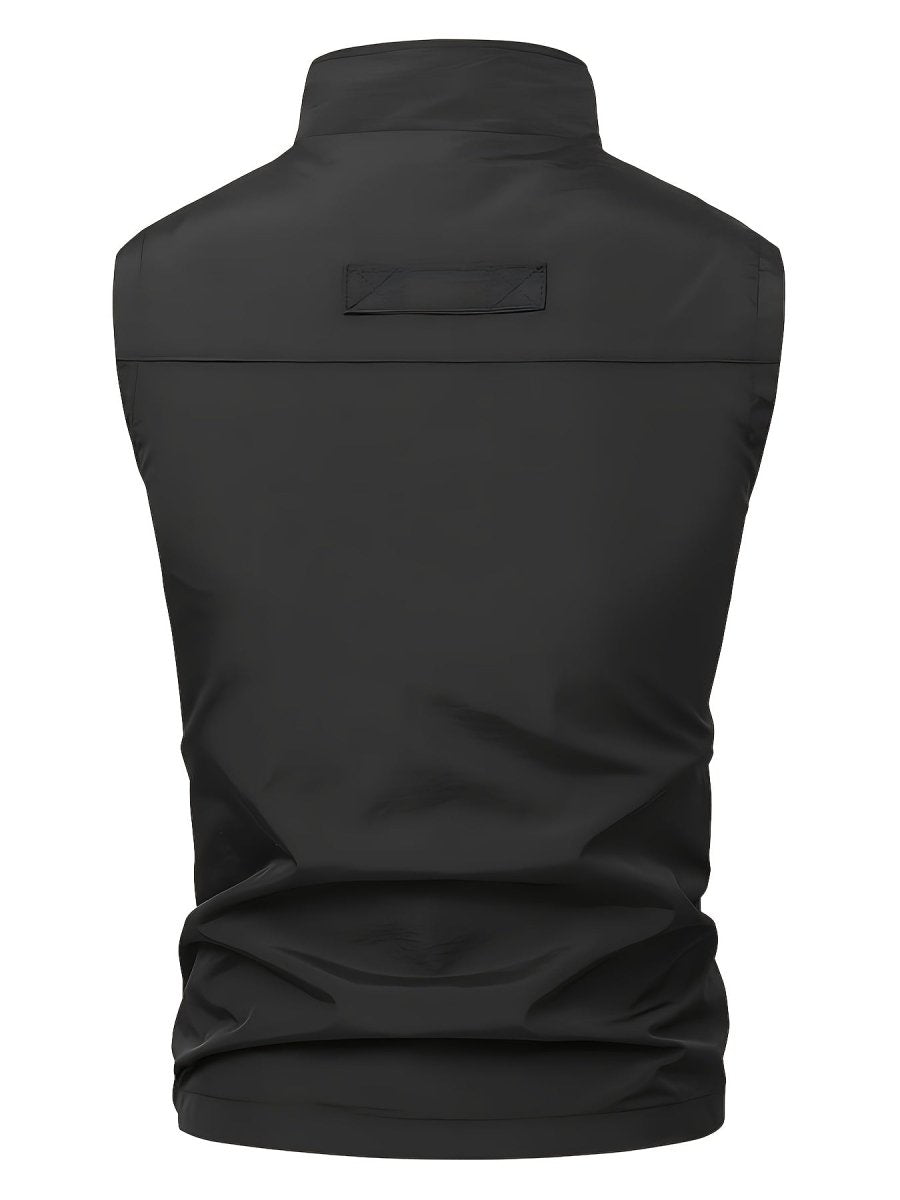 Lightweight Multi-Pocket Outdoor Gilet for Men