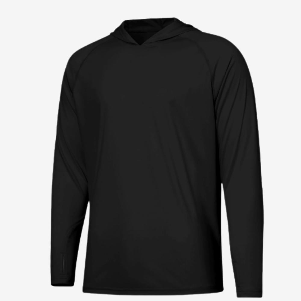Men's UPF 50+ Sun Hoodie – Lightweight Quick-Drying