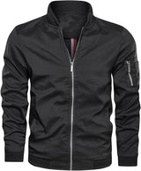 Lightweight Wind-Resistant Bomber Jacket