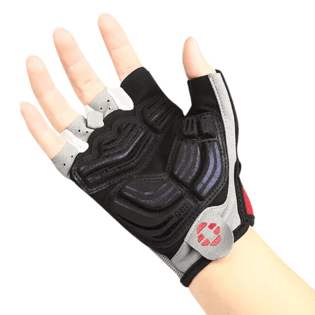 Breathable Cycling Gloves – Gel-Padded with Reflective Trim
