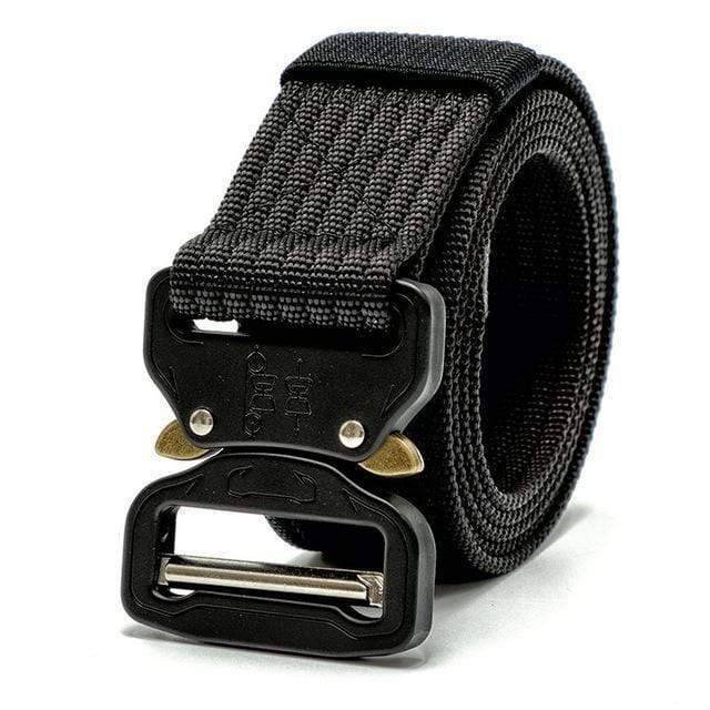 Adjustable Tactical Belt – Durable Nylon Outdoor Utility Fit
