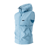 Lightweight Hooded Sleeveless Vest
