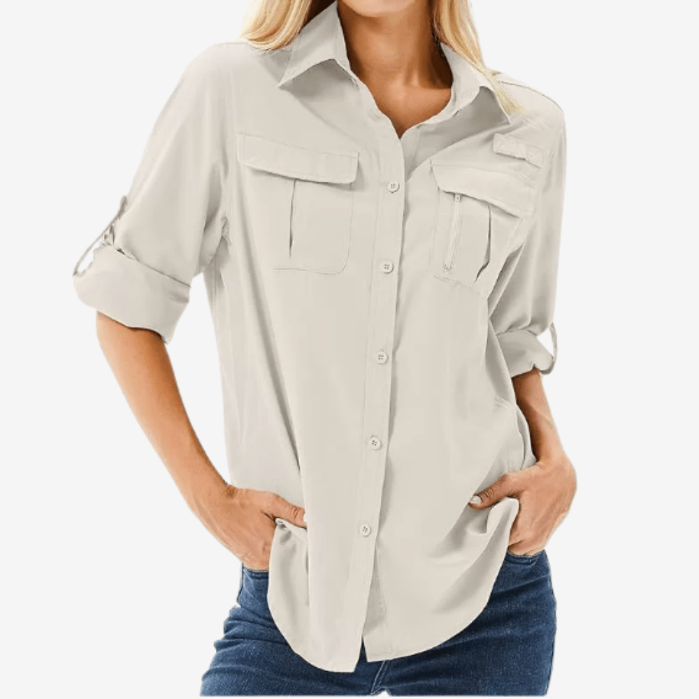 Breathable Long Sleeve Hiking Shirt – Women’s Lightweight