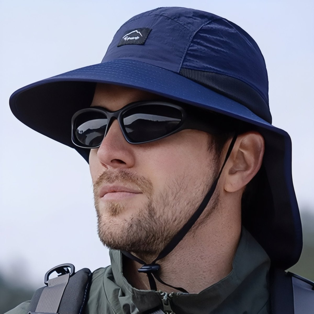 Lightweight Hiking Hat with Neck Shield