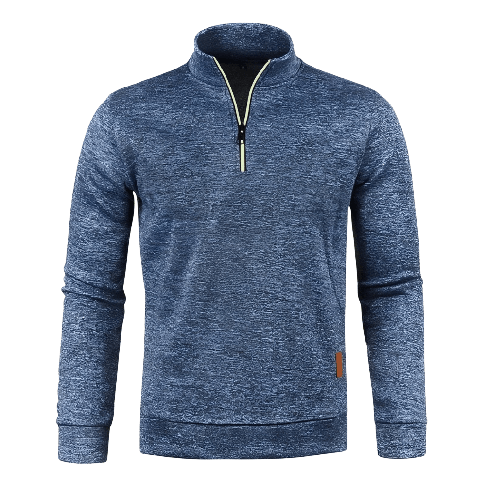 Insulated Hiking Fleece with Zip Neck