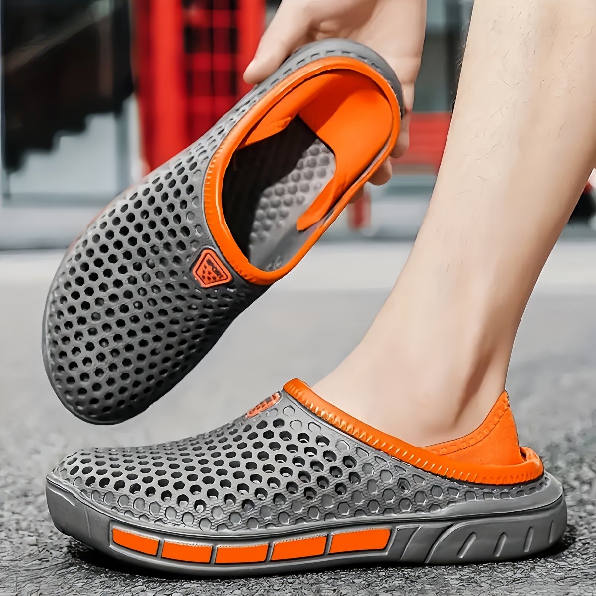 Outdoor Sandals – Breathable & Lightweight Slip-On Footwear