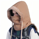 Water-Resistant Thermal Winter Balaclava with Adjustable Fit