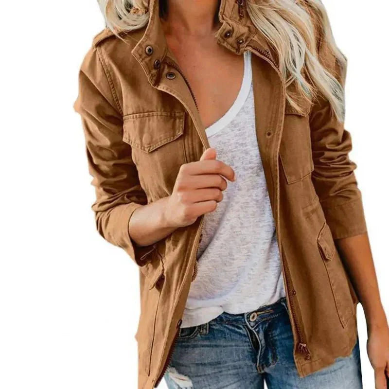 Lightweight Windproof Walking Jacket for Women