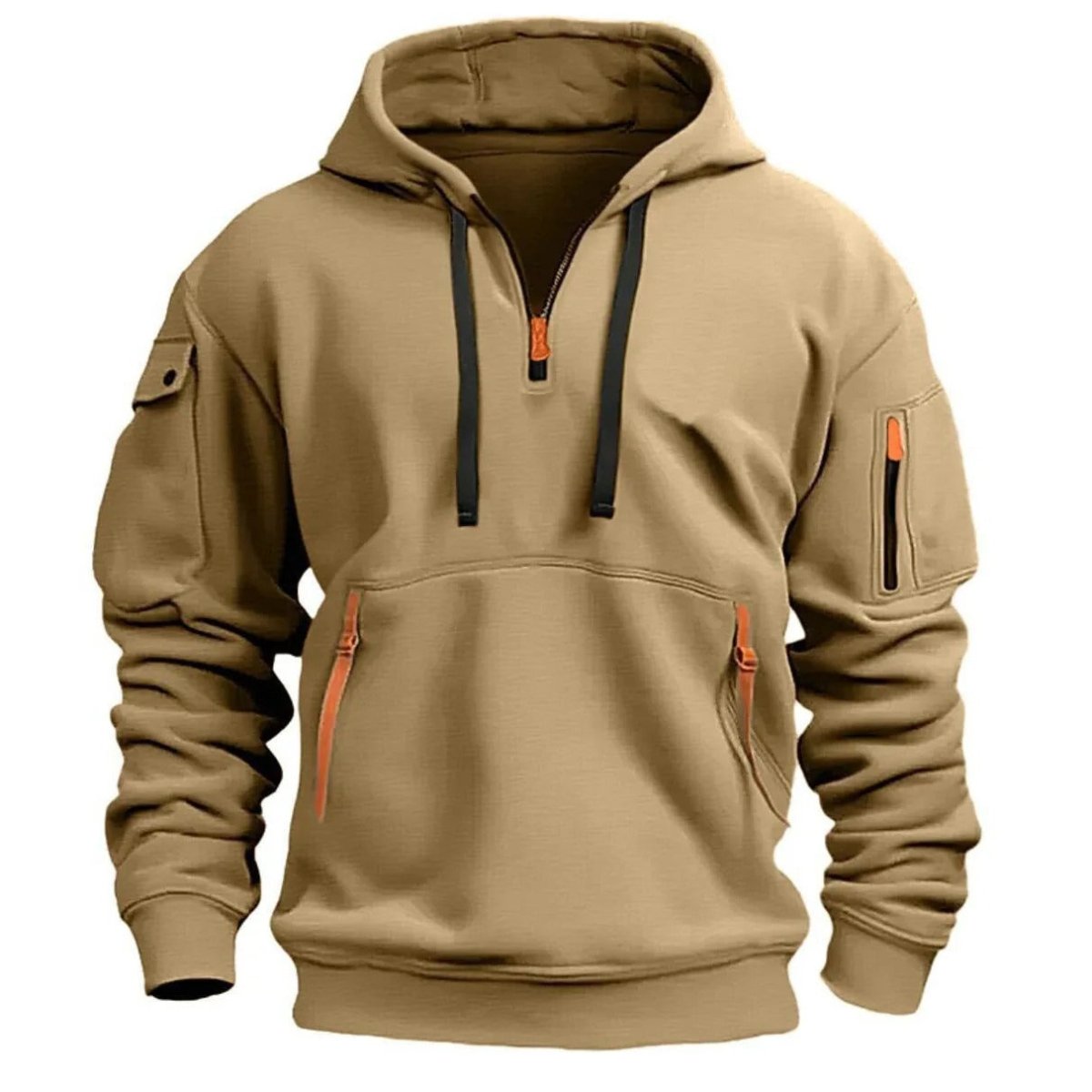Lightweight Half-Zip Outdoor Hoodie