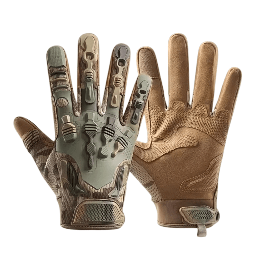 Breathable Full-Finger Tactical Gloves for Outdoor Use